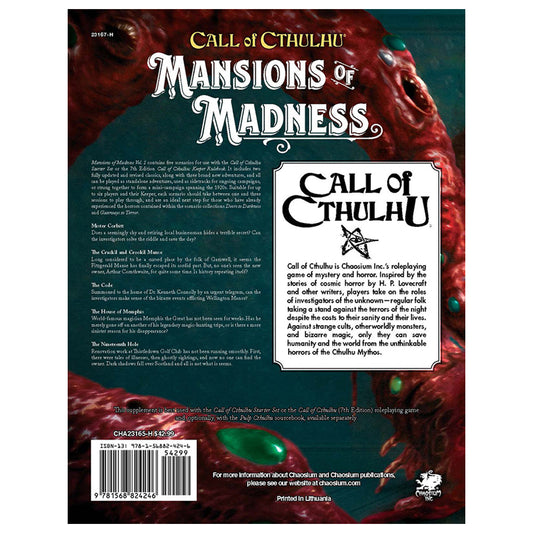 Call of Cthulhu Mansions of Madn...