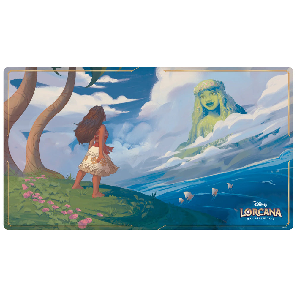 Disney Lorcana Moana How Far I'll Go Playmat