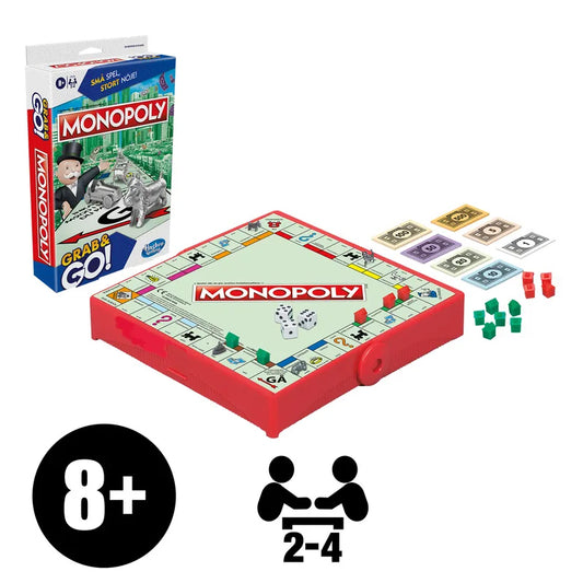 Monopoly Grab & Go Travel Game