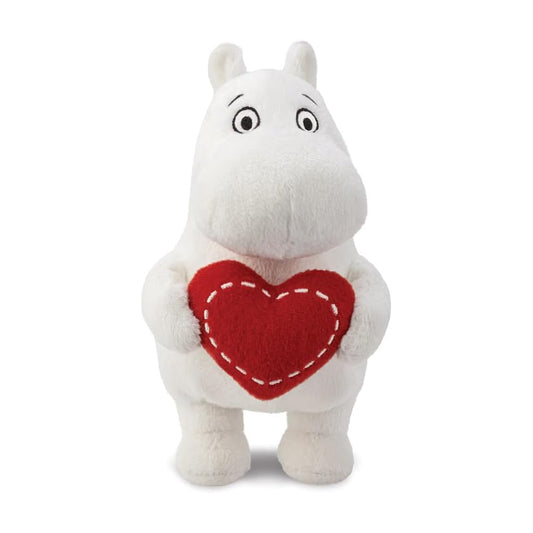 Standing Moomin Plush With Heart...