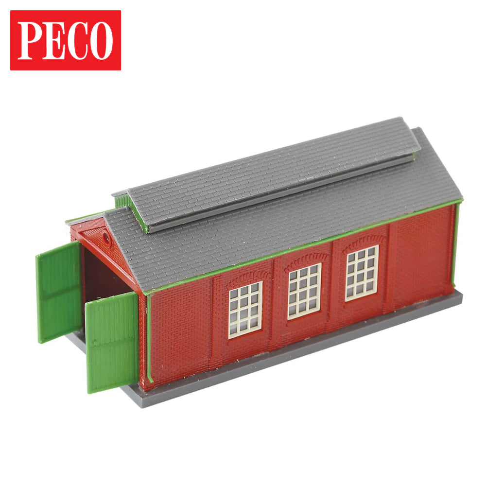 PECO Brick Engine Shed N Gauge - NB-5