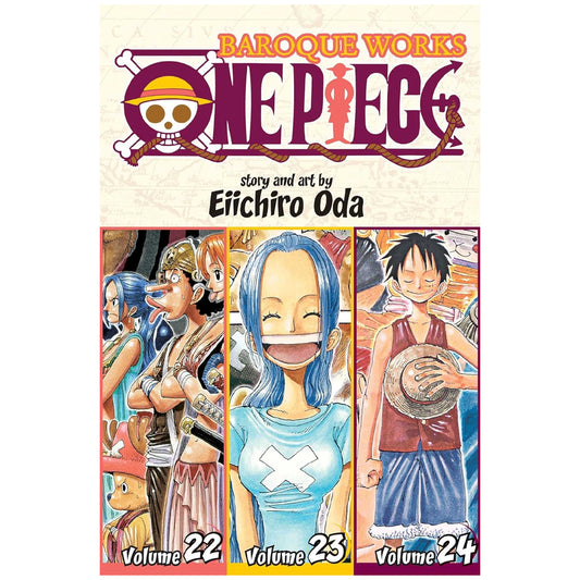 One Piece Omnibus Edition 8 - Vol 22,23,24 | Manga Graphic Novel