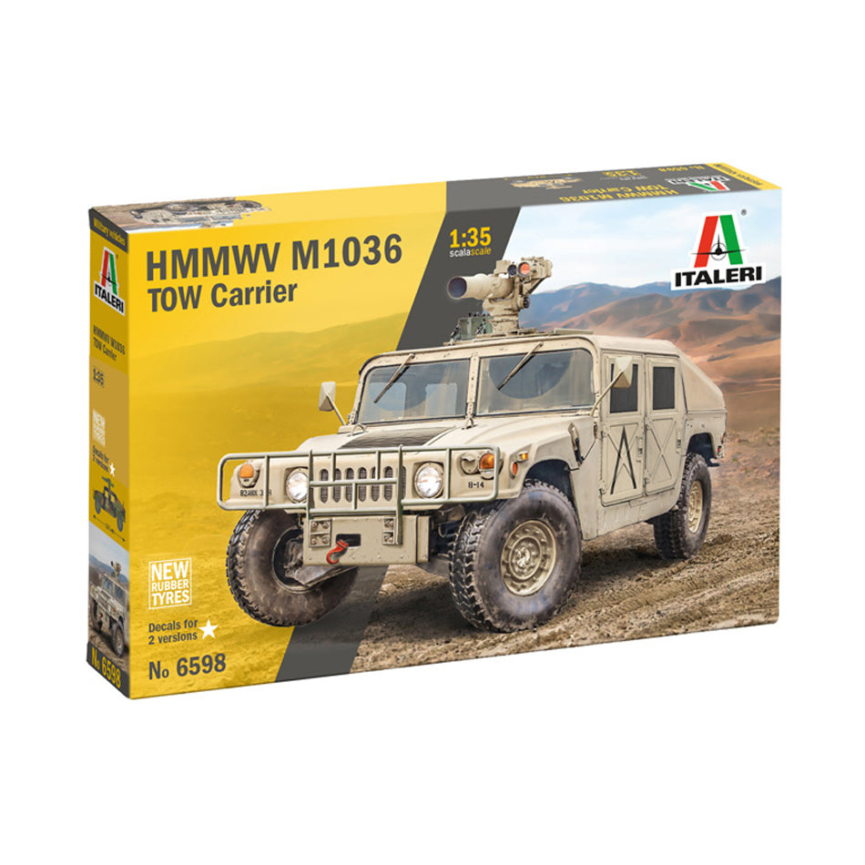 HMMWV M1036 TOW Carrier - Italeri 1/35 Scale Model