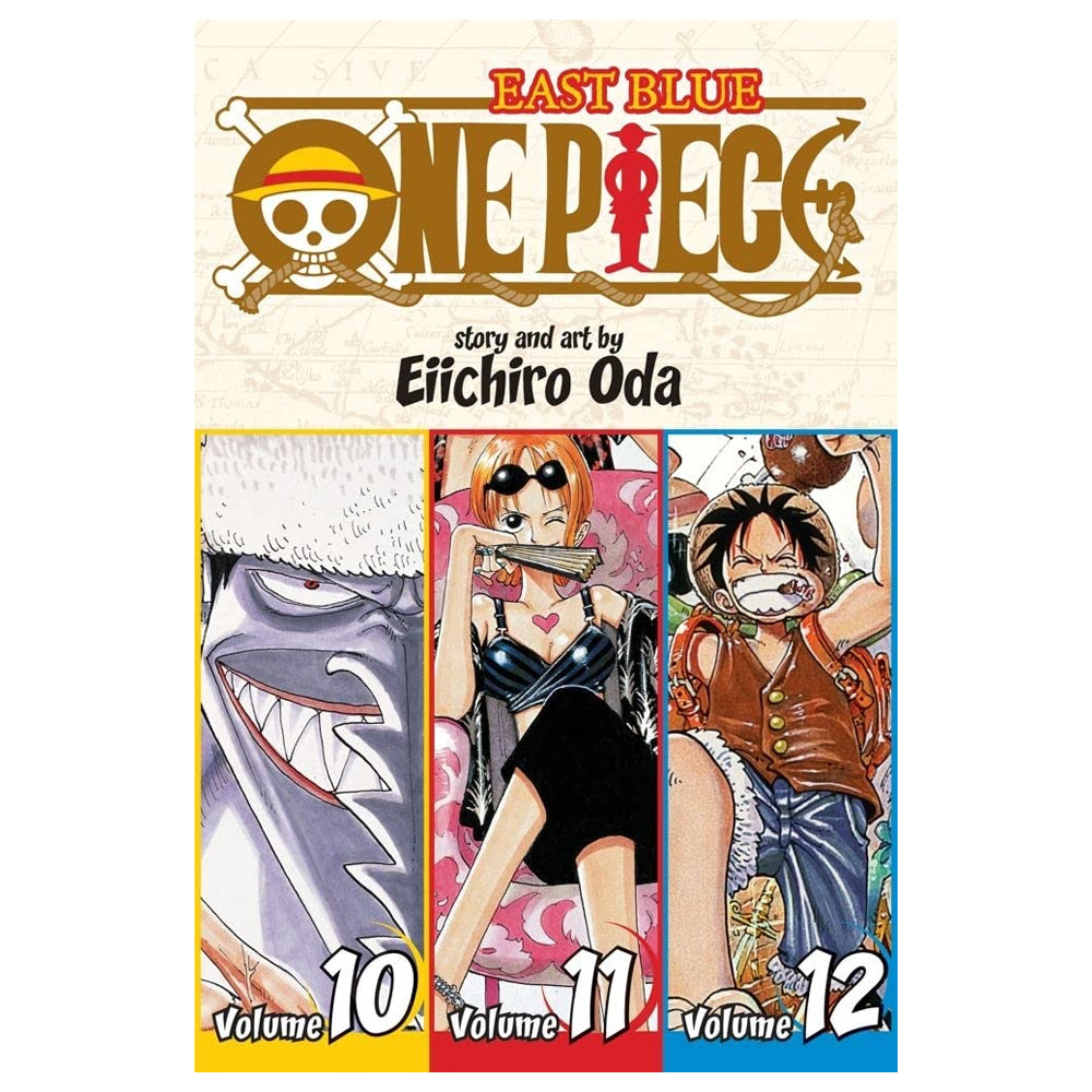 One Piece Omnibus Edition 4 - Vol 10,11&12 | Manga Graphic Novel