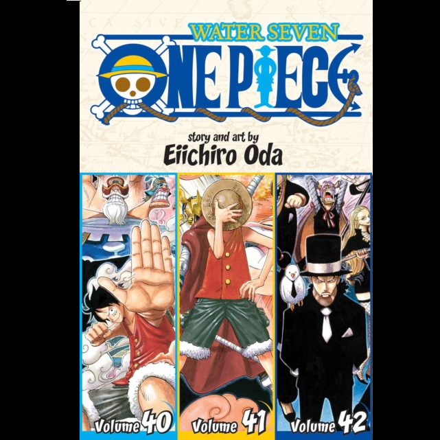 Water Seven One Piece Omnibus Edition 14 by Eiichiro Oda which contains volumes 40,41&42