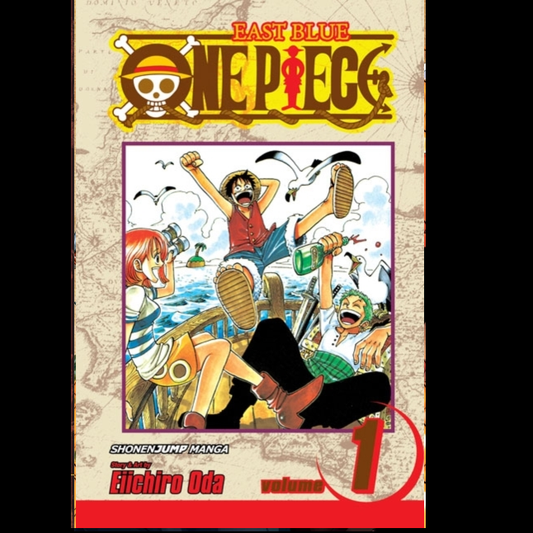 One Piece Vol. 1 manga graphic novel 