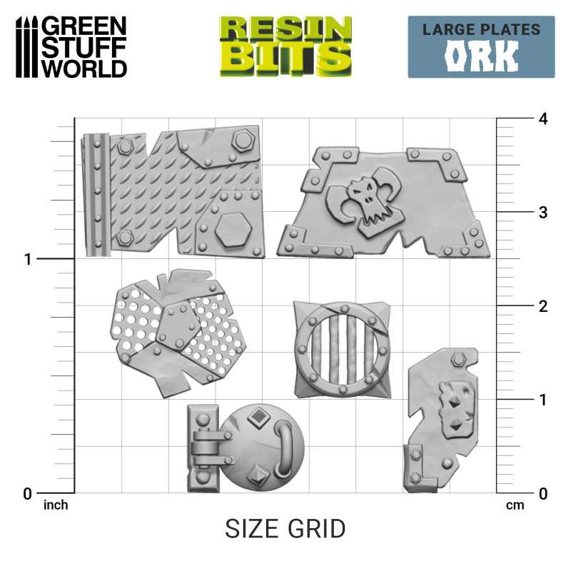 Ork Scrap Metal Conversion Pieces