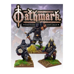 Oathmark Orc King, Wizard & Drummer Set II