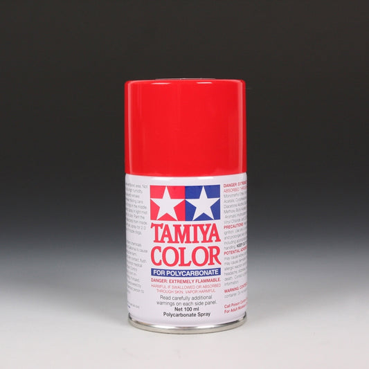 Tamiya PS-2 Red Polycarbonate Spray