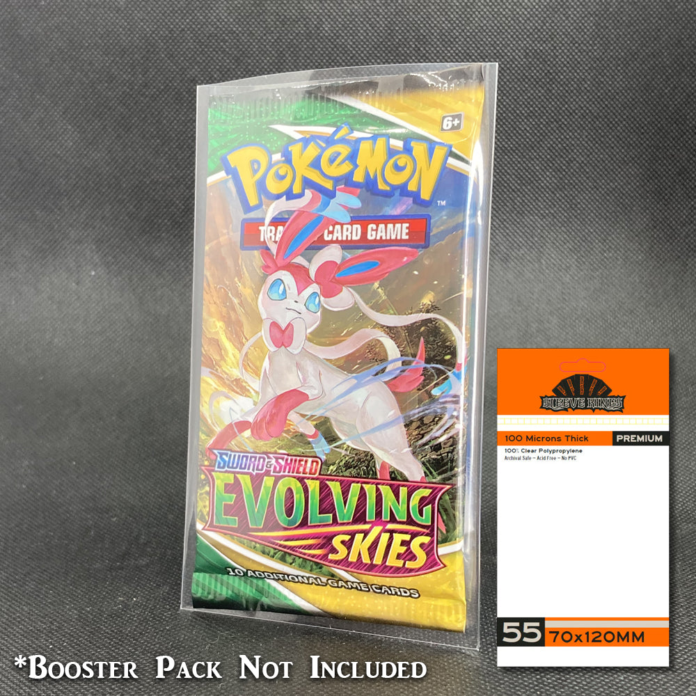 TCG Booster Pack Sleeves - 55ct