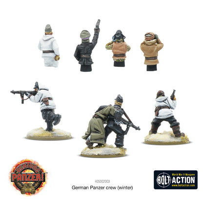 Bolt Action German Winter Panzer Crew - Achtung Panzer