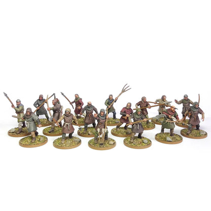 Wargames Atlantic Peasant Levy Miniatures