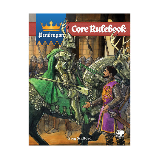 Pendragon Core Rulebook Medieval RPG