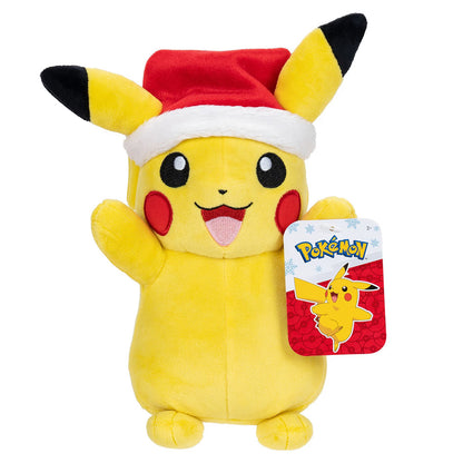 24cm Festive Pikachu Plus In Santa Hat