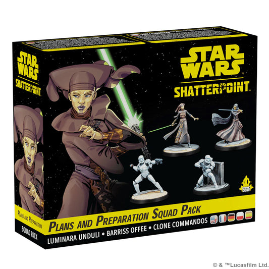 Plans & Preparation Luminara Unduli Squad - Star Wars Shatterpoint