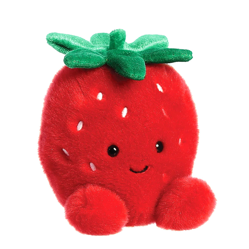 Sitting Palm Pals Juicy Strawberry Soft Toy 13cm