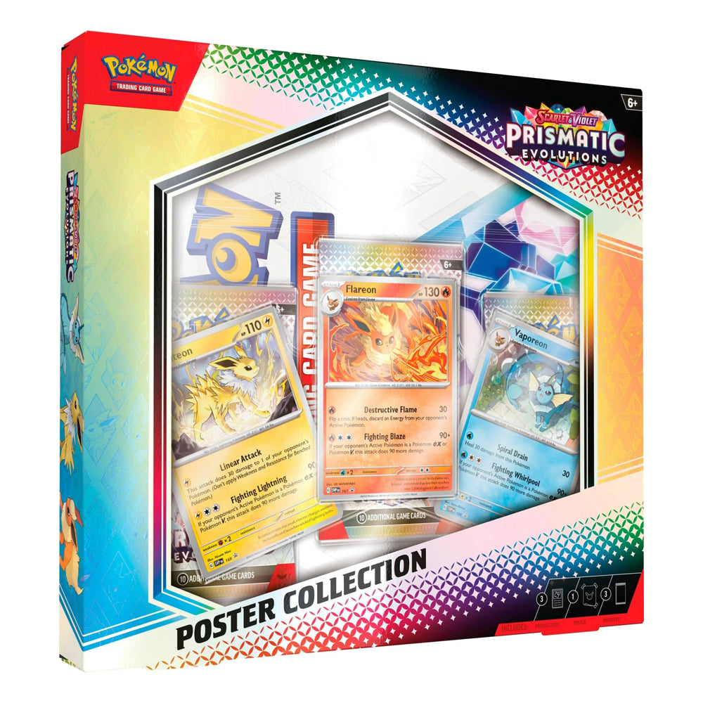 Pokémon Prismatic Evolutions Poster Collection