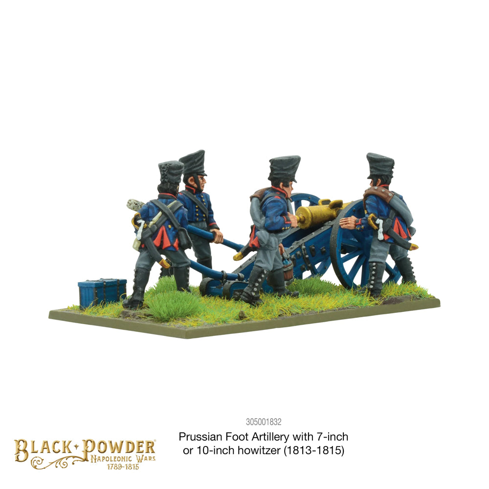 Black Powder Prussian Foot Artillery & 7/10" Howitzer