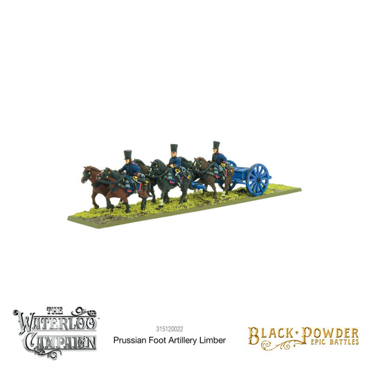 Prussian Foot Artillery Limber -...