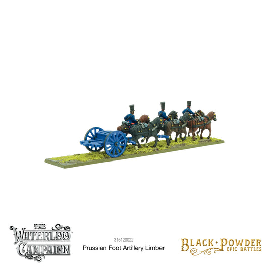 Prussian Foot Artillery Limber -...