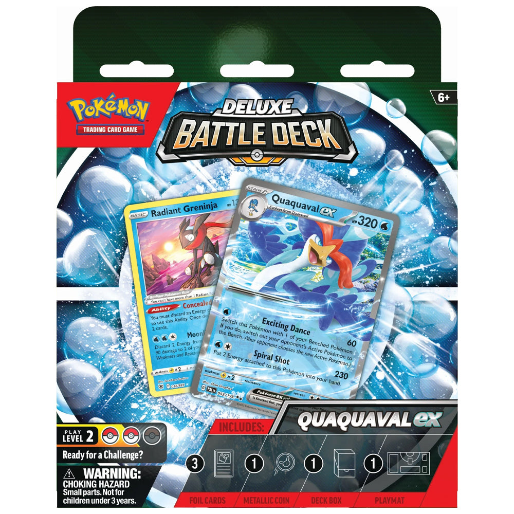 Pokémon TCG Quaqueval ex Deluxe Battle Deck