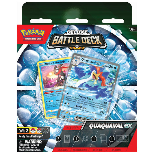 Pokémon TCG Quaqueval ex Deluxe ...