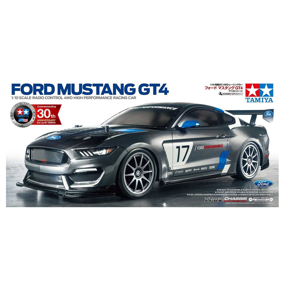 Tamiya R/C Ford Mustang GT4 Racing Car