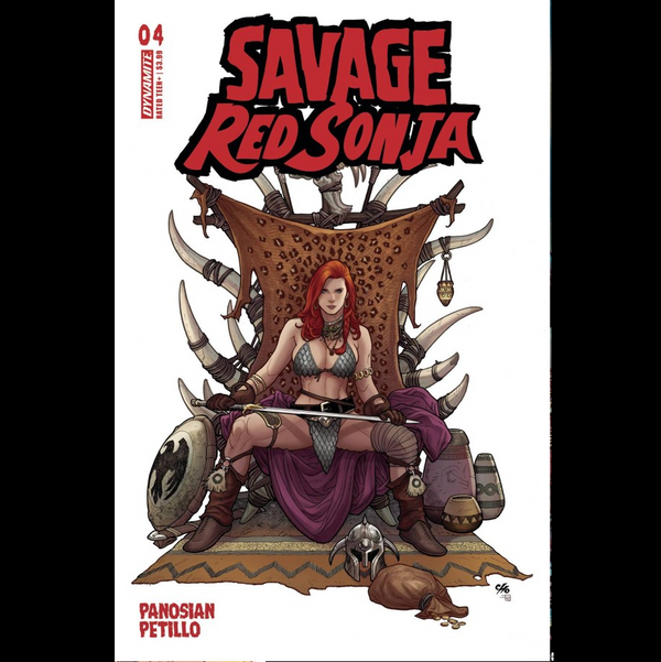 Savage Red Sonja #4 Cover B- Comic