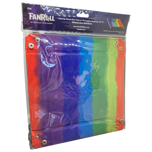 Rainbow Watercolour Fold Flat Di...