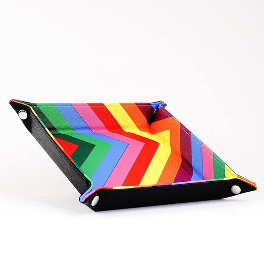 Chevron Fold Flat Dice Tray