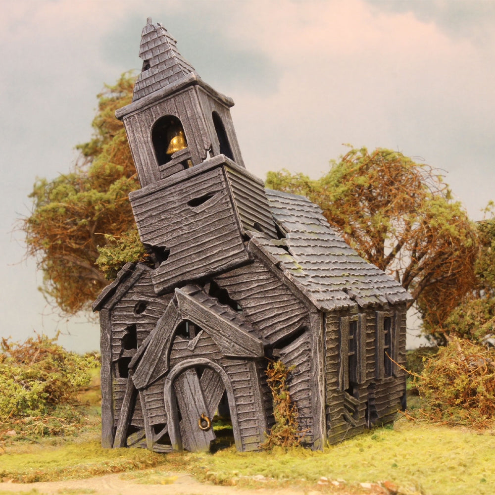 Renedra Ramshackle Church Wargaming Terrain