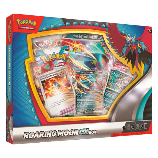 Pokémon TCG Roaring Moon ex Box