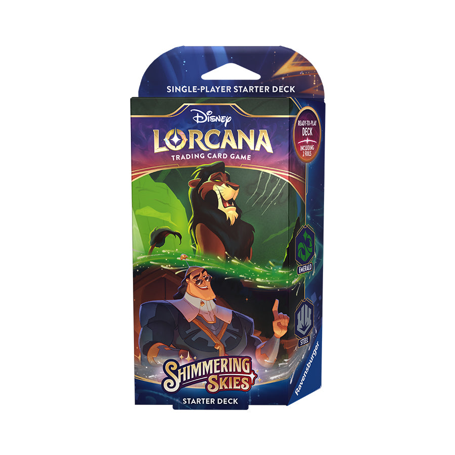 Disney Lorcana Scar & Kronk Starter Deck