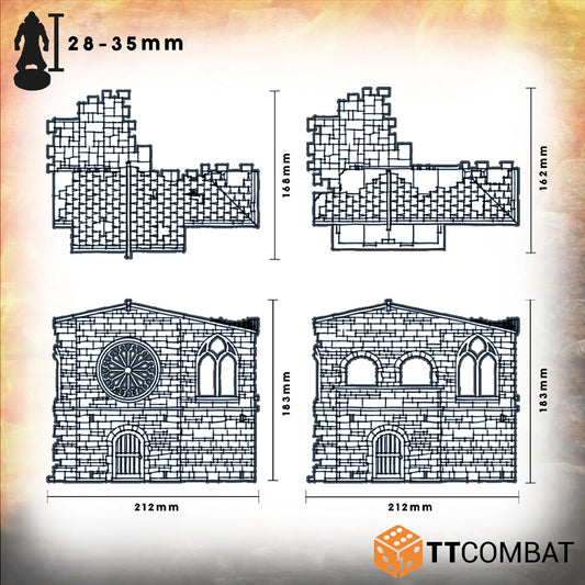 Sacrosanct Ruins Tabletop Scenic...