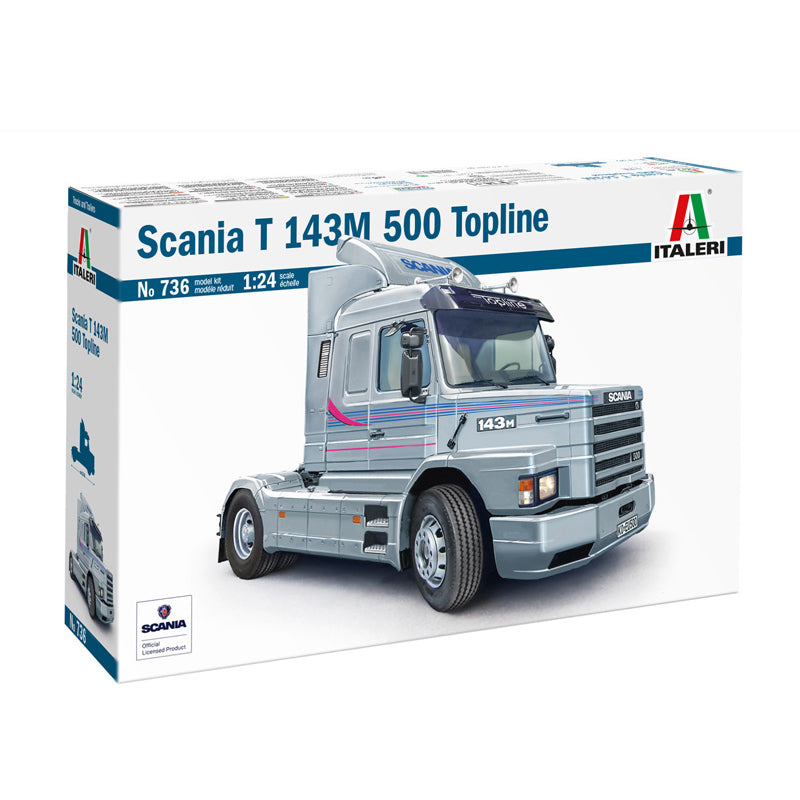 Scania T 143M 500 Topline Italeri Scale Model