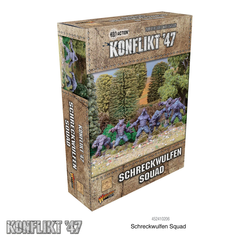 Schreckwulfen Squad | Konflikt '47 Gaming Miniatures