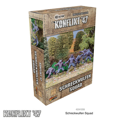 Schreckwulfen Squad | Konflikt '47 Gaming Miniatures