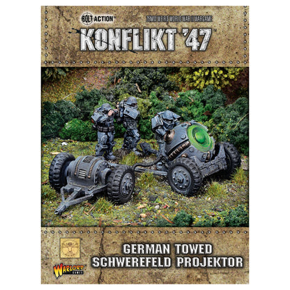 German Towed Schwerefeld Projektor | Konflikt '47 Gaming Miniatures