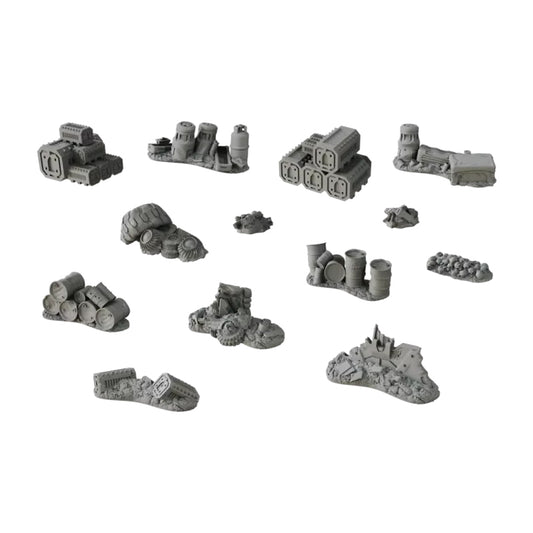 Terrain Crate Sci-Fi Scatter Wargaming Scenery Set