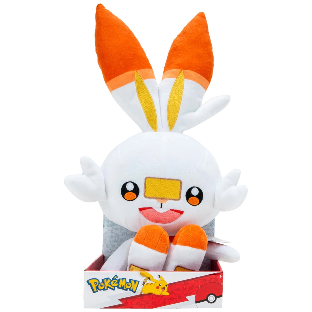 12" Scorbunny Pokémon Plushie Soft Toy