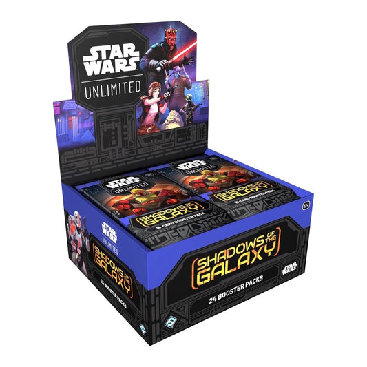 Star Wars Unlimited Shadows of the Galaxy Booster Display