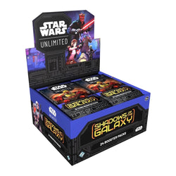 Star Wars Unlimited Shadows of the Galaxy Booster Display
