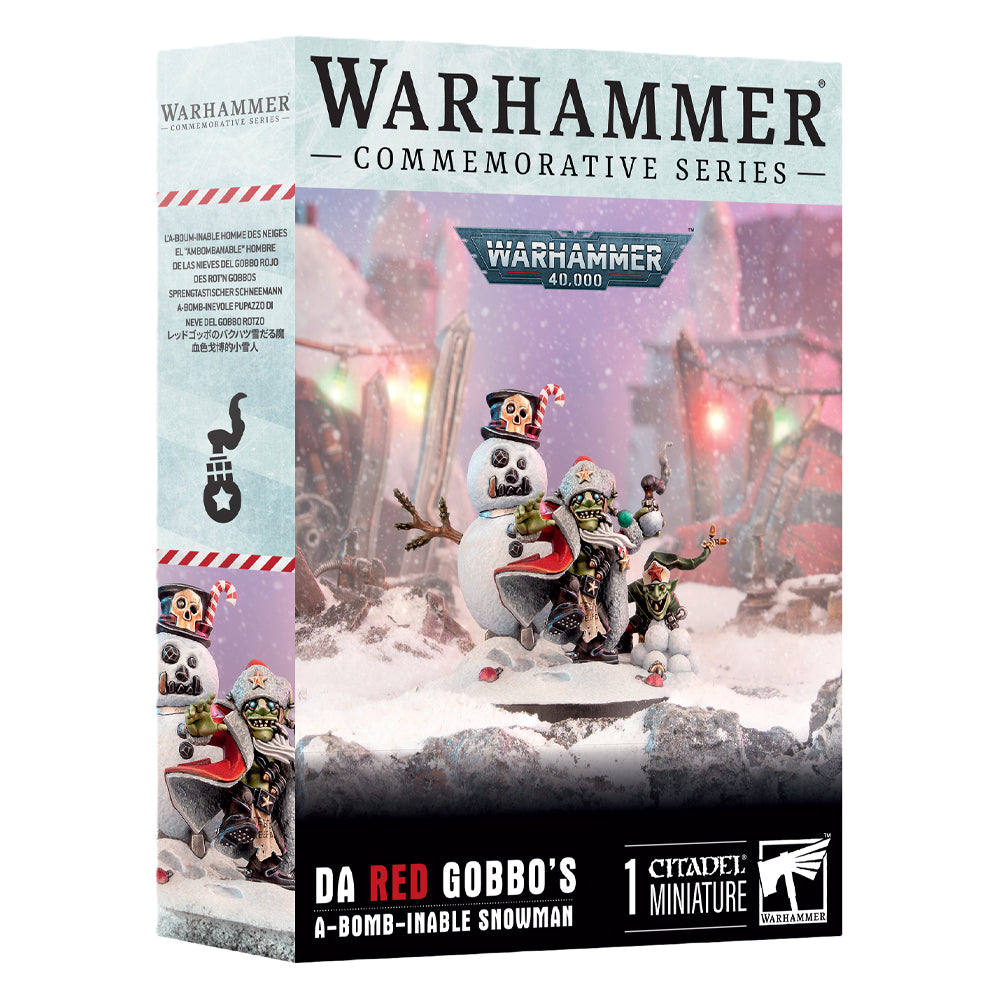 Da Red Gobbo's A-Bomb-Inable Snowman Miniature