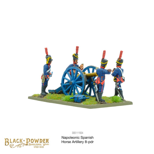 Black PowderSpanish Horse Artillery & 8-pdr