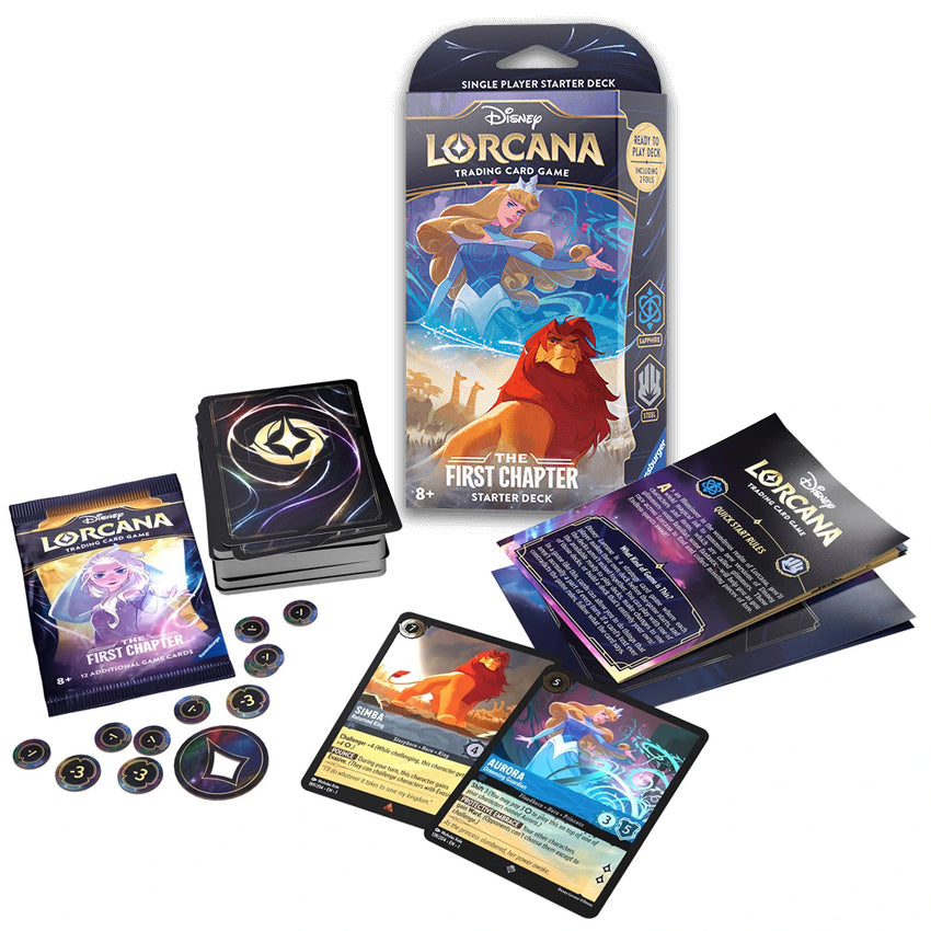 Disney Lorcana A Steadfast Strategy First Chapter Starter Deck