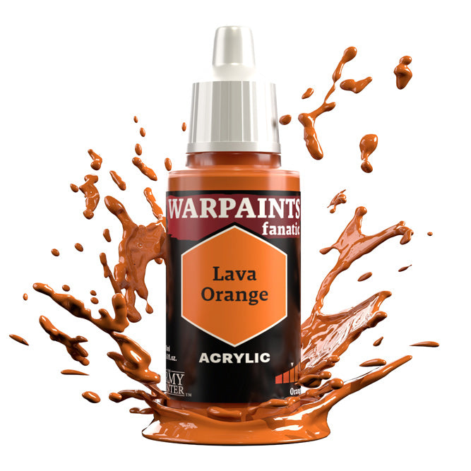 Lava Orange Warpaints Fanatic 18ml The Army Painter