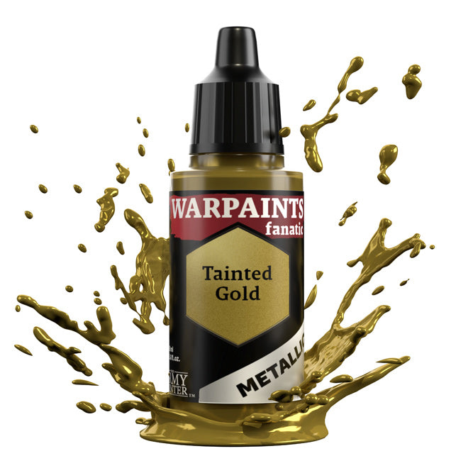 Tainted Gold Metallic Warpaints Fanatic 18ml The Army Painter