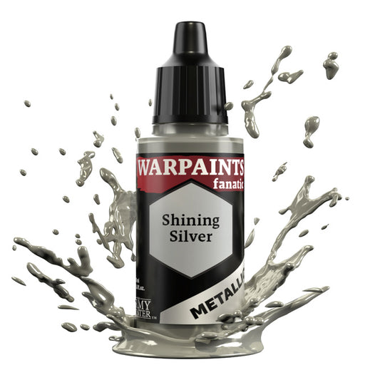 Shining Silver Metallic Warpaint...