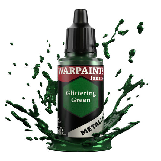 Glittering Green Metallic Warpai...