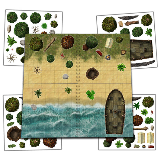 The Terrain Set Battle Map Builder